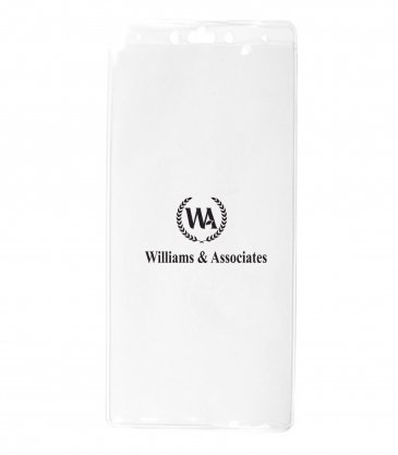 Clear Backstage Pass or Pit Pass Size Holder Fits