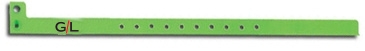 1/2" Vinyl Wristband