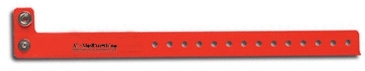3/4" Vinyl Resnap Wristband