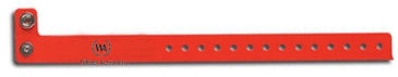 3/4" Vinyl Resnap Wristband