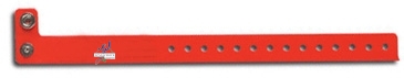 3/4" Vinyl Resnap Wristband