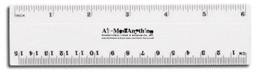 6" Plastic Ruler