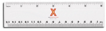 6" Plastic Ruler