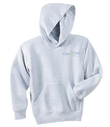 Hanes® - Youth EcoSmart® Pullover Hooded Sweatshirt