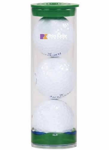 Clear Tube W/3 Wilson Ultra Golf Balls
