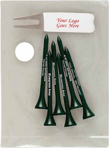 6 Tall Golf Tees/1 Rsgt /1 Pm19 Packaged