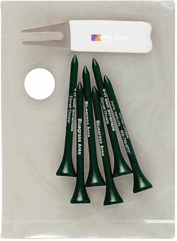 6 Tall Golf Tees/1 Rsgt /1 Pm19 Packaged