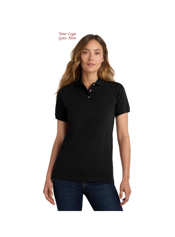 Port Authority® Women's Heavyweight Cotton Pique Polo