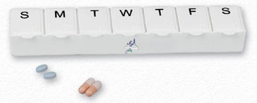 Jumbo 7 Day Pill Holder