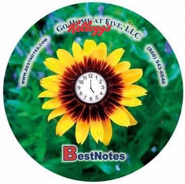 8" Rd 1/4" Thick Full Color Soft Mouse Pad