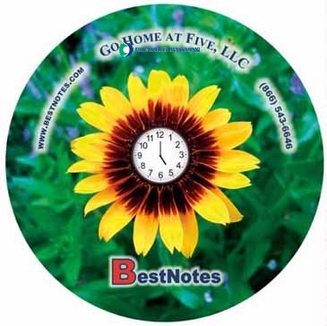 8" Rd 1/4" Thick Full Color Soft Mouse Pad