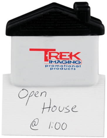 Jumbo "House" Magnetic Memo Holder/Clip