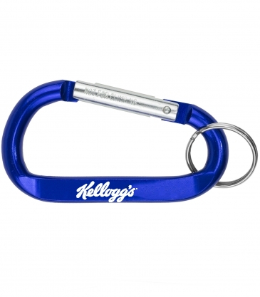 Large Size Carabiner Keyholder with Split Ring Attachment