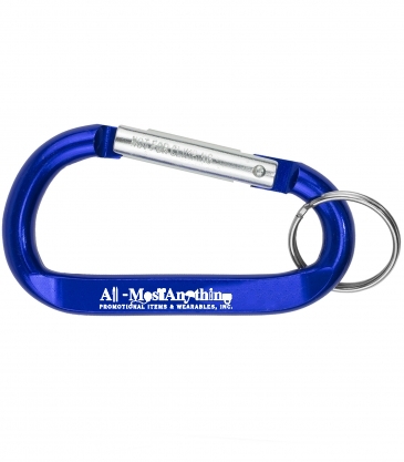 Large Size Carabiner Keyholder with Split Ring Attachment