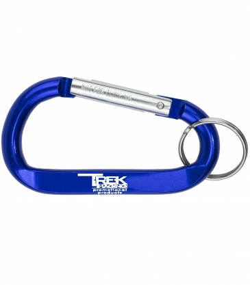 Large Size Carabiner Keyholder with Split Ring Attachment