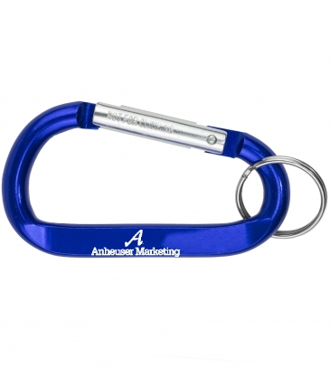 Large Size Carabiner Keyholder with Split Ring Attachment