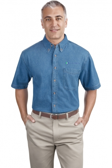 Port & Company® - Short Sleeve Value Denim Shirt