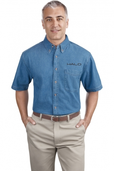 Port & Company® - Short Sleeve Value Denim Shirt