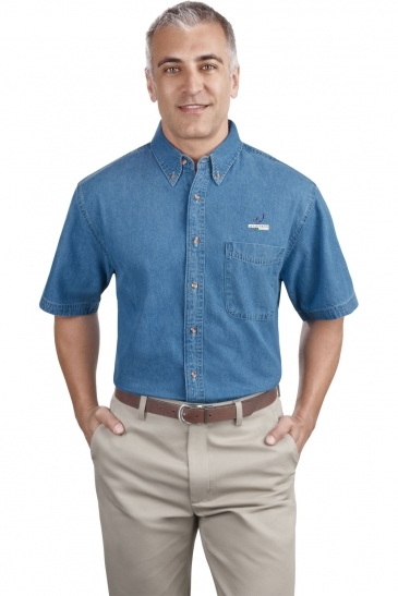 Port & Company® - Short Sleeve Value Denim Shirt
