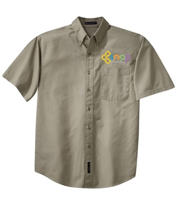 Port Authority® Short Sleeve Twill Shirt