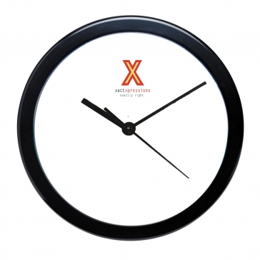 "BEZEL" 12" Economy Oversized Wall Clock