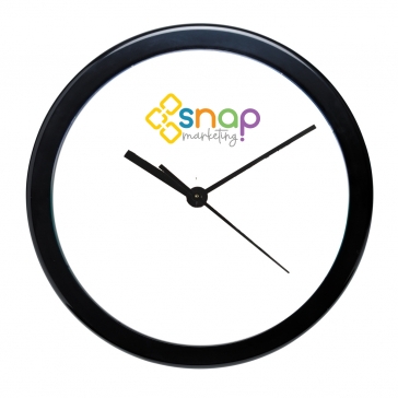 "BEZEL" 12" Economy Oversized Wall Clock