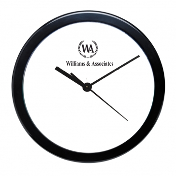 "BEZEL" 12" Economy Oversized Wall Clock