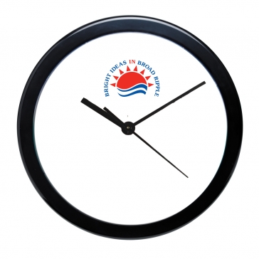 "BEZEL" 12" Economy Oversized Wall Clock