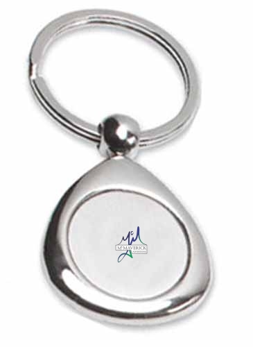 "Infini" Laser Engraved Metal Keyholder