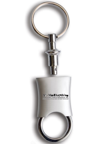 "Raha" Laser Engraved Pull Apart-Metal Valet Keyholder