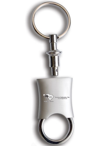 "Raha" Laser Engraved Pull Apart-Metal Valet Keyholder