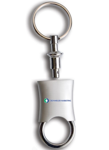 "Raha" Laser Engraved Pull Apart-Metal Valet Keyholder