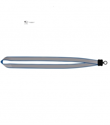 3/4" Reflective Lanyard with Plastic Clamshell & O-Ring