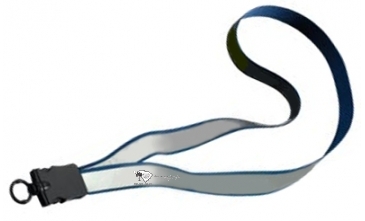3/4" Reflective Lanyard with Buckle Release