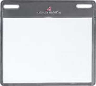 4" x 3" Blank Horizontal Vinyl Pouch