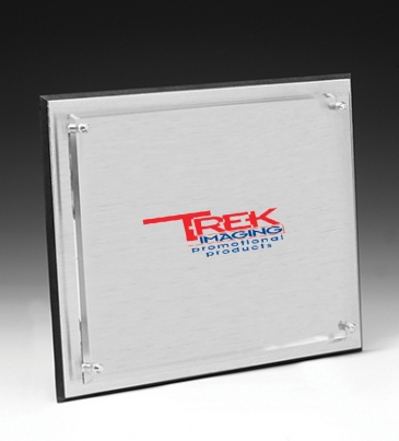 Brushed Aluminum Plaque - 8" x 10"