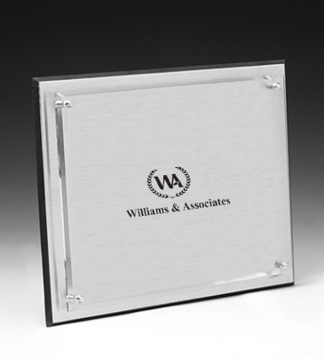 Brushed Aluminum Plaque - 8" x 10"