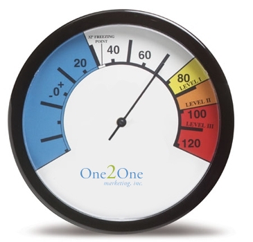 12 Wall Thermometer