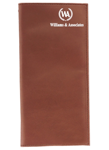 Four-Up Card File - Top Grain Cowhide