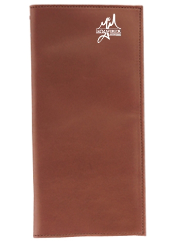 Four-Up Card File - Top Grain Cowhide