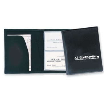 Mini Card File -  Top Grain Cowhide