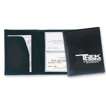 Mini Card File -  Top Grain Cowhide