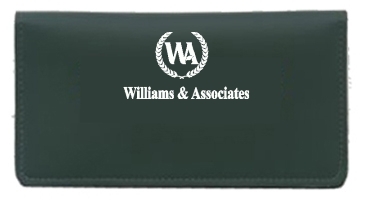 Checkbook Cover -  Top Grain Cowhide