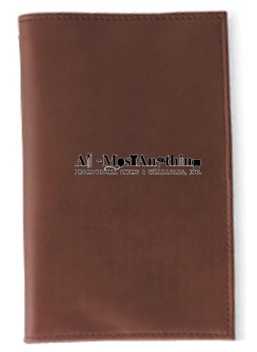 Golf Pro Score Card Holder -  Top Grain Cowhide