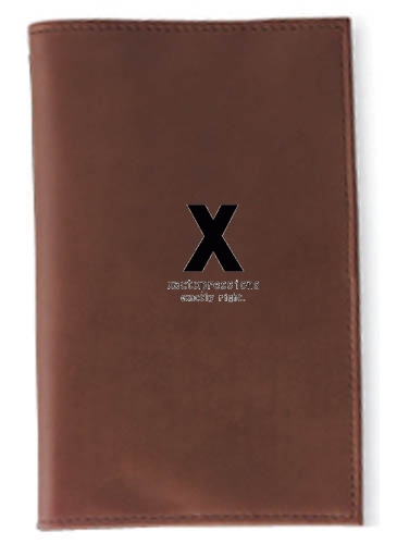 Golf Pro Score Card Holder -  Top Grain Cowhide