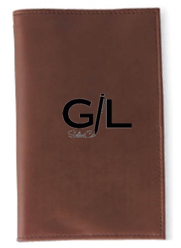 Golf Pro Score Card Holder -  Top Grain Cowhide