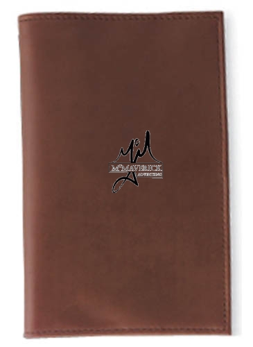 Golf Pro Score Card Holder -  Top Grain Cowhide