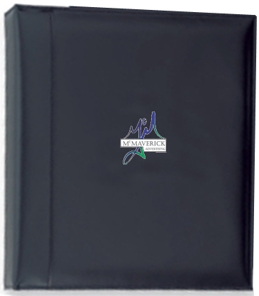 1" Ring Binder - Top Grain Cowhide