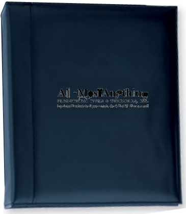 1 1/2" Ring Binder- Top Grain Cowhide