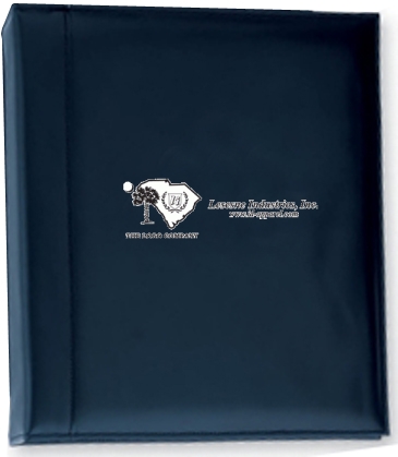 1 1/2" Ring Binder- Top Grain Cowhide